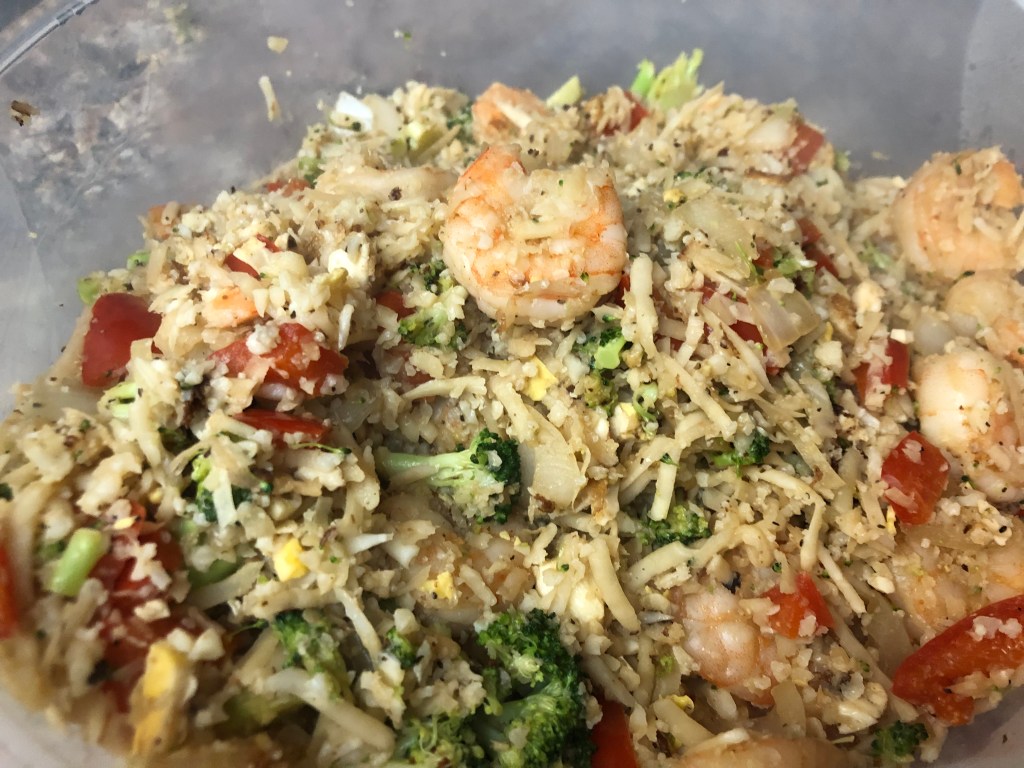 Shrimp Cauliflower Fried Rice